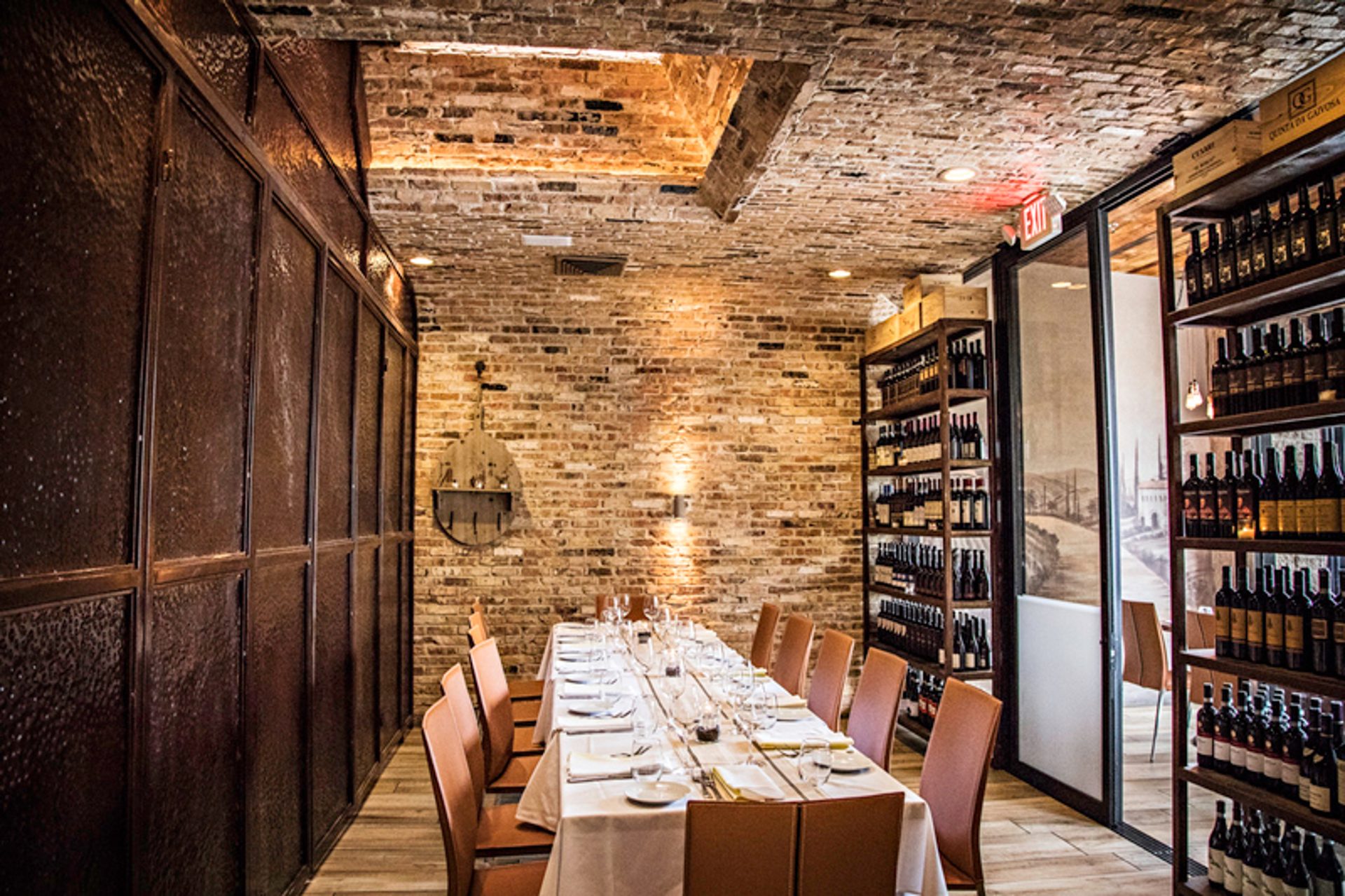 The Venice wine cellar room