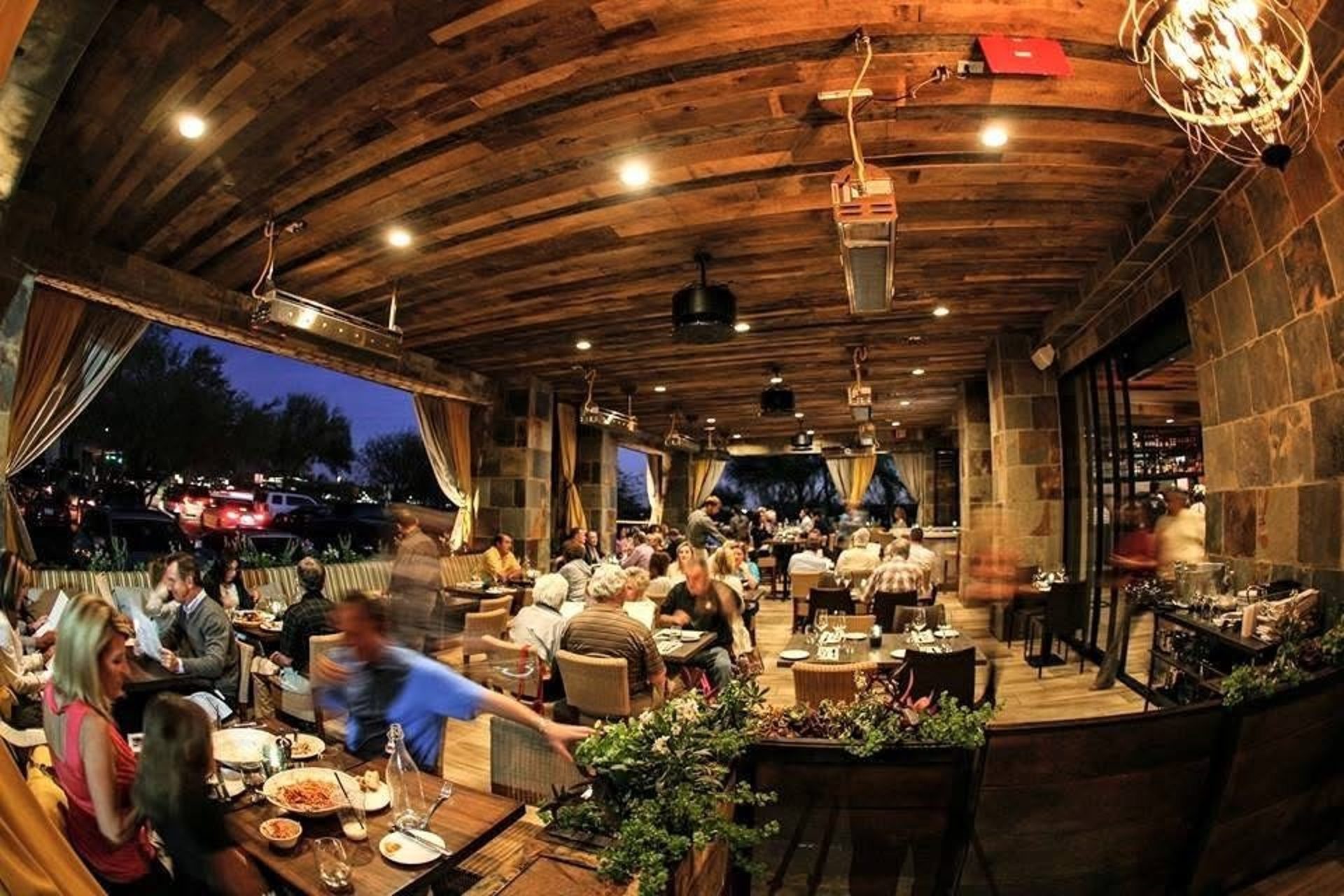 The Patio dining on Pinnacle Peak