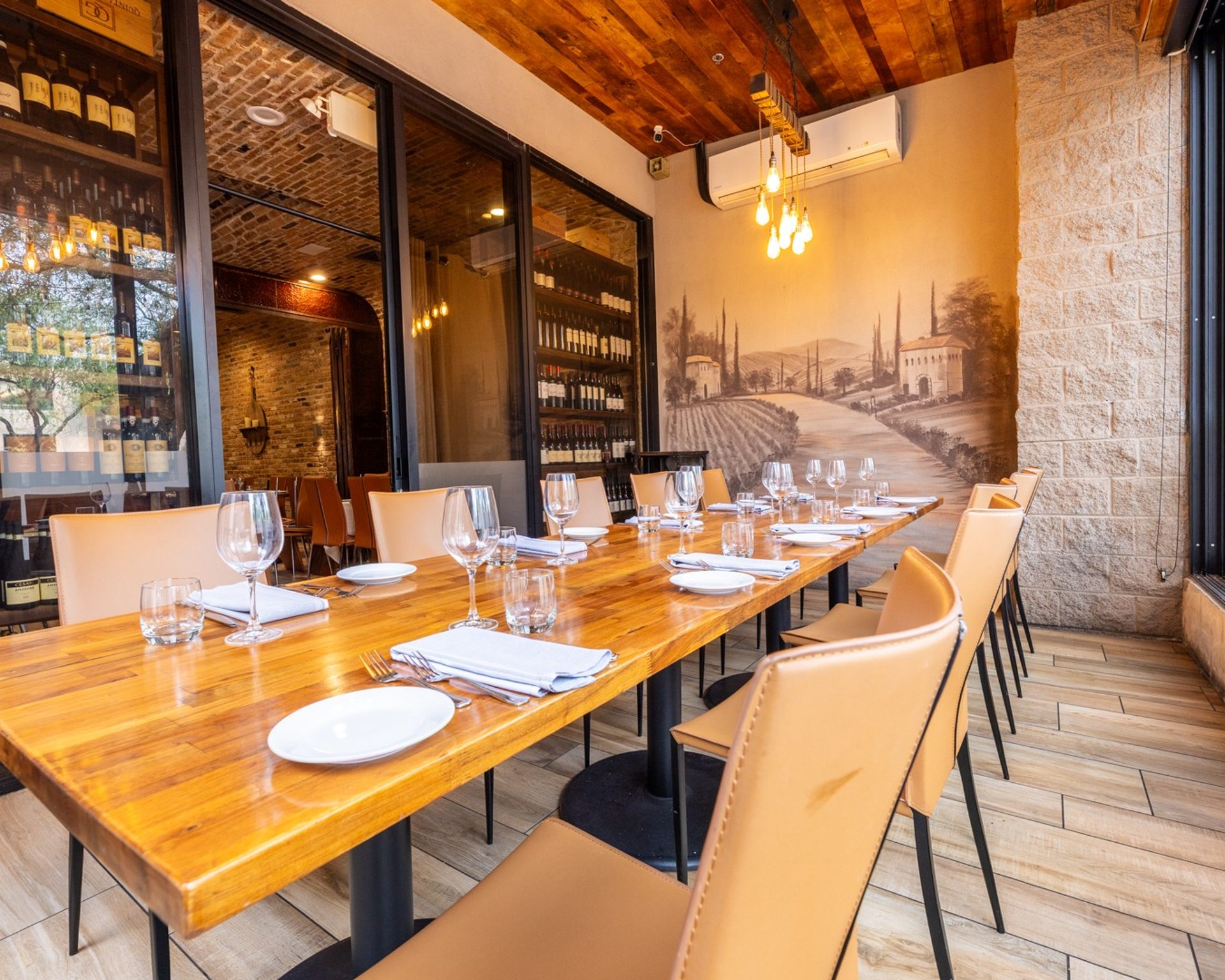 Private dining rooms