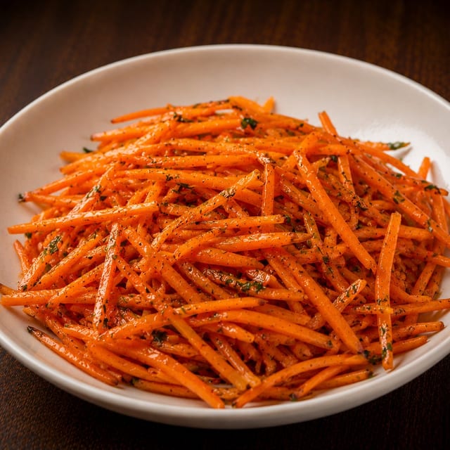 Sautéed Carrots.