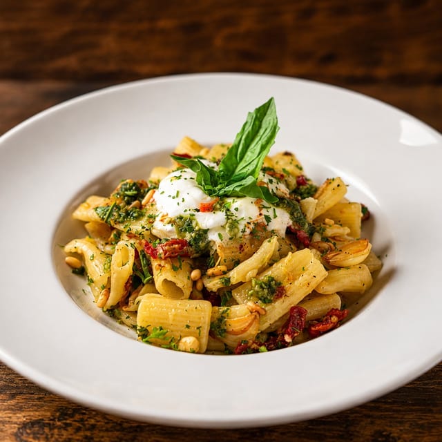 Rigatoni Burrata Al Limone.