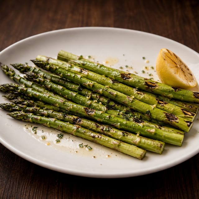 Grilled Asparagus.