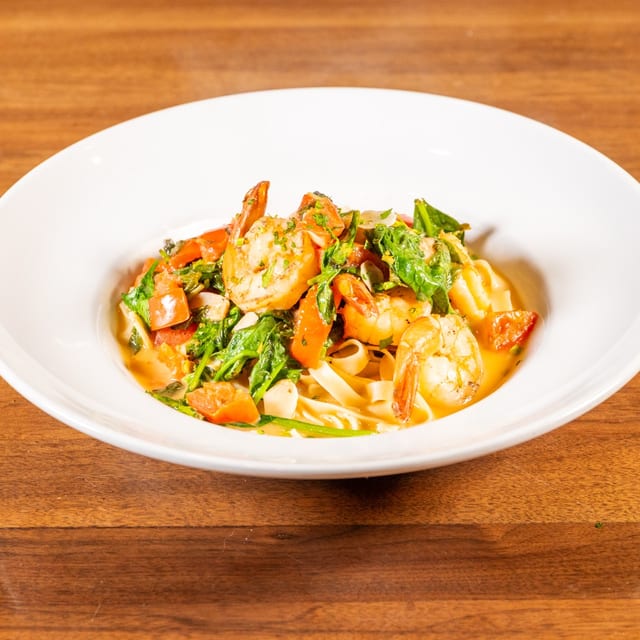 Tagliatelle Gamberi.