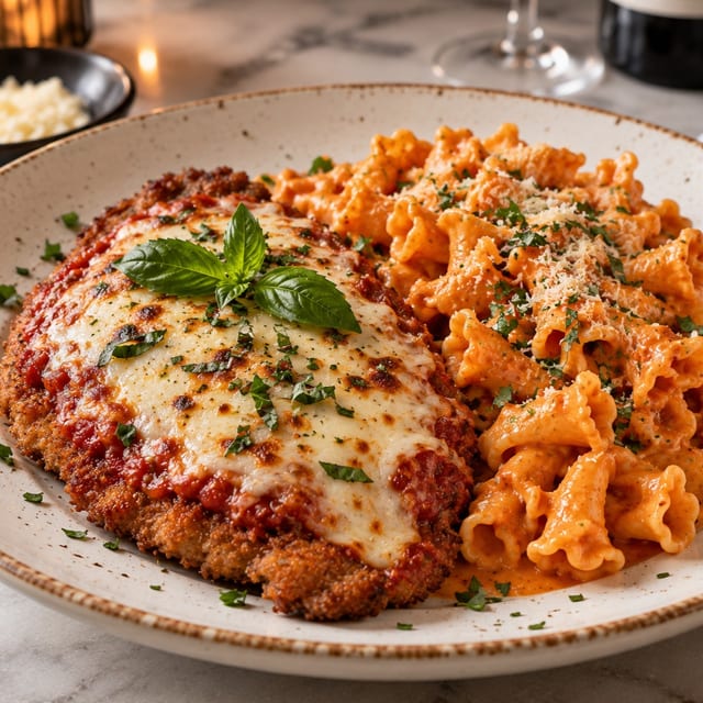 Vitello (Veal) Parmesan.