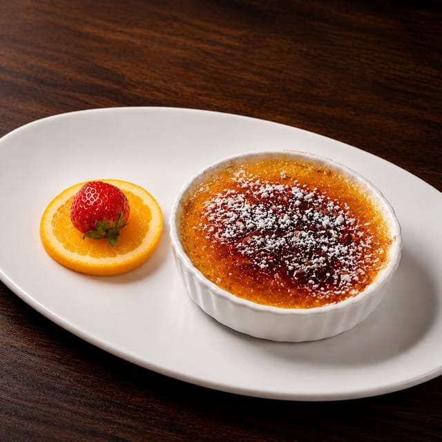Crème Brûlée.
