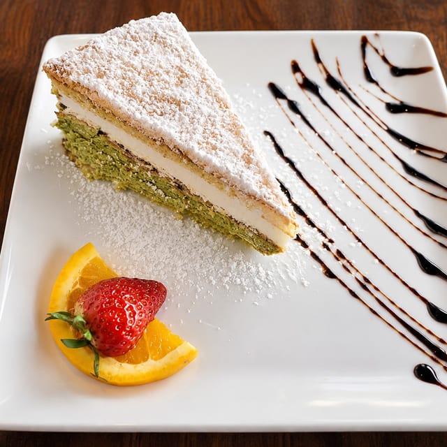 Ricotta 'E Pistacchio Cake.