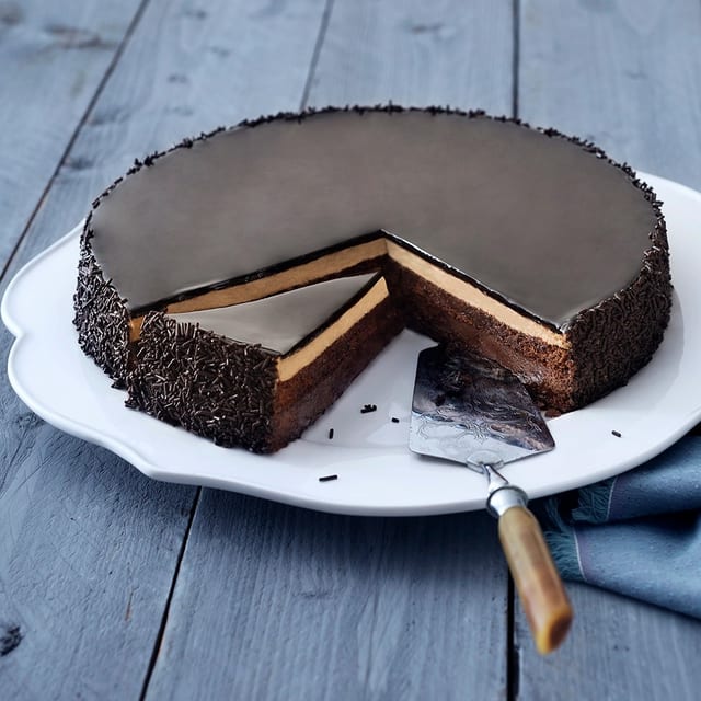 Chocolate Temptation Cake.