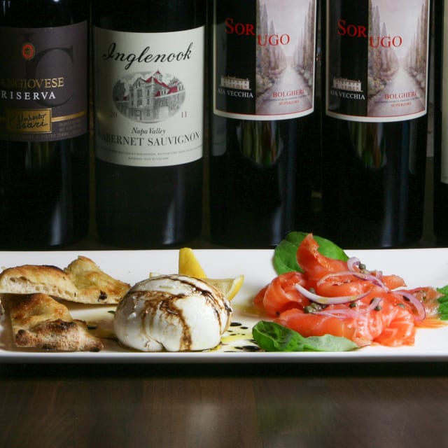 Burrata Salmon.