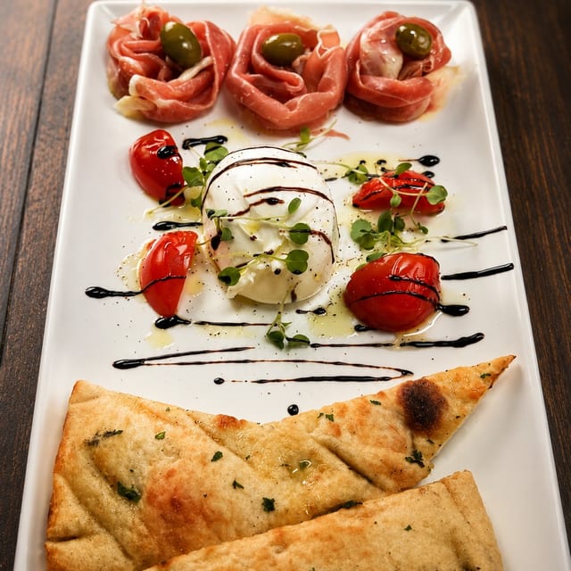 Burrata Prosciutto.