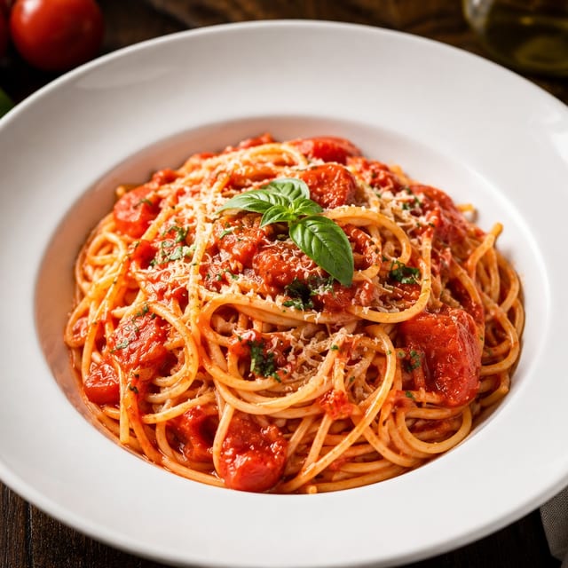 Spaghetti Pomodoro.