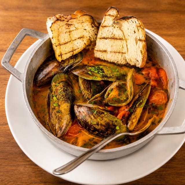 Cozze Marinara (Mussels).