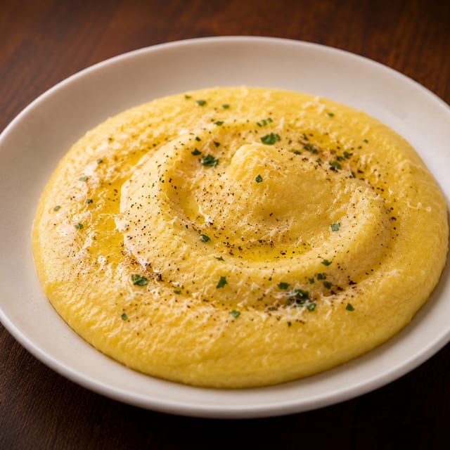 Polenta.