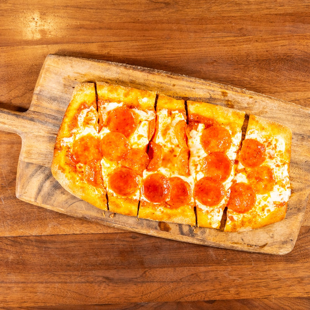 Flat Bread - Hot Honey Pepperoni.