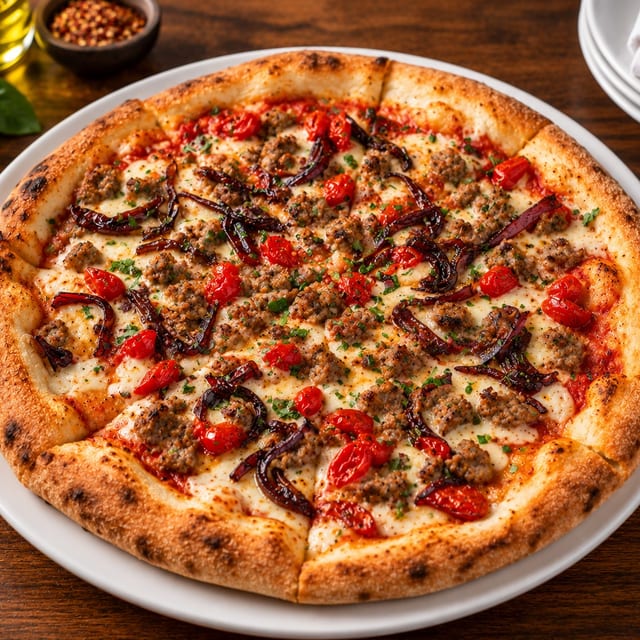 Salsiccia Pizza (Sausage).